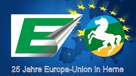 Logo Europa-Union und Wappen Herne