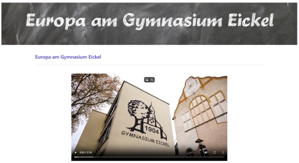 Schulgebäude Gymnasium Eickel