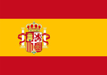 Landesflagge von Spanien